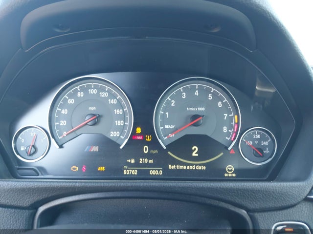 2015 Bmw M4 მანქანა იყიდება აუქციონზე, vin: WBS3R9C52FK329206, აუქციონის ნომერი: 44961494