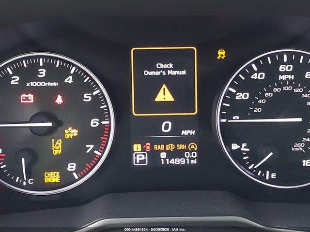 Aukcja sprzedaży 2021 Subaru Outback Onyx Edition Xt, vin: 4S4BTGLD6M3142960, numer aukcji: 44961524