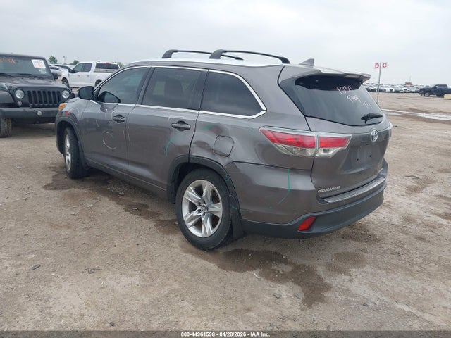 Aukcja sprzedaży 2016 Toyota Highlander Limited V6, vin: 5TDDKRFH4GS339378, numer aukcji: 44961598