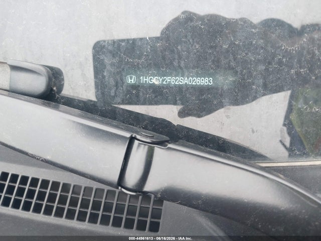 1HGCY2F62SA026983 Honda Accord Hybrid Ex-l