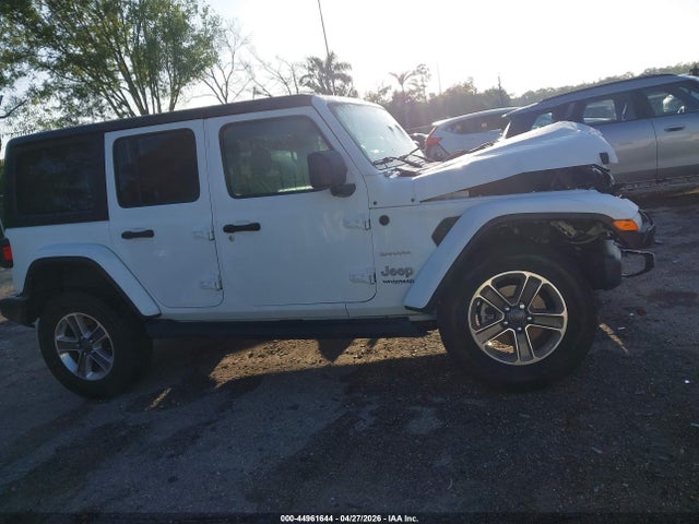 Продажа на аукционе авто 2022 Jeep Wrangler Unlimited Sahara 4x4, vin: 1C4HJXEN5NW120717, номер лота: 44961644