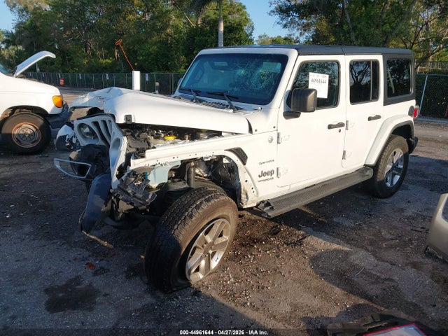 Продажа на аукционе авто 2022 Jeep Wrangler Unlimited Sahara 4x4, vin: 1C4HJXEN5NW120717, номер лота: 44961644