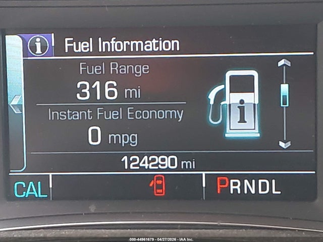 1GNERGKW8KJ279112 Chevrolet Traverse 1lt