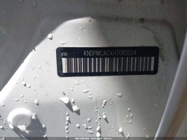 Aukcja sprzedaży 2017 Kia Sportage Lx, vin: KNDPMCACXH7081024, numer aukcji: 44961686