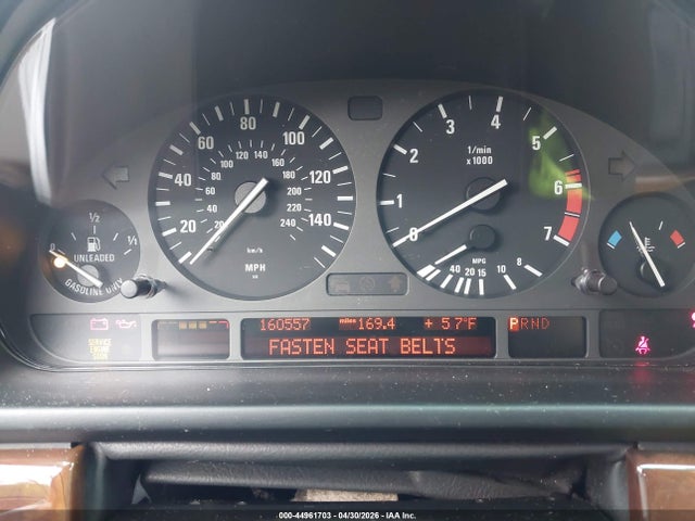 Продажа на аукционе авто 2001 Bmw 540ia, vin: WBADN63491GM70229, номер лота: 44961703