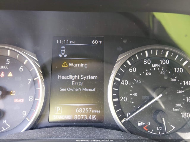 44961731 :رقم المزاد ، JN1EV7AR8LM254410 vin ، 2020 Infiniti Q50 Luxe Awd مزاد بيع