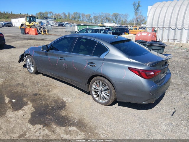 44961731 :رقم المزاد ، JN1EV7AR8LM254410 vin ، 2020 Infiniti Q50 Luxe Awd مزاد بيع