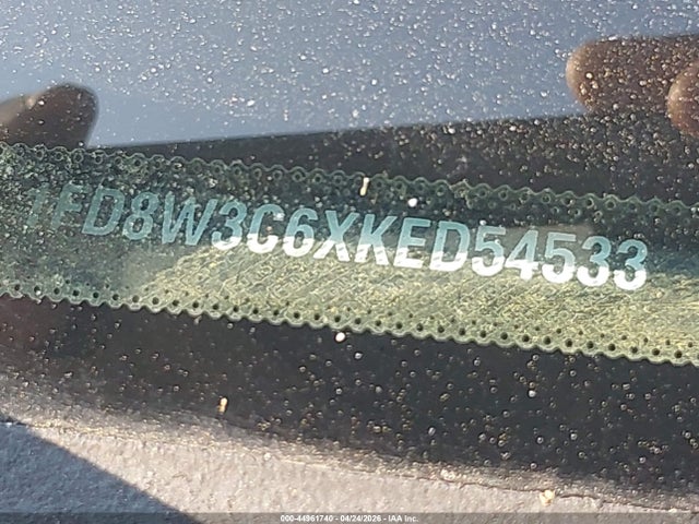 Aukcja sprzedaży 2019 Ford F-350 Xl, vin: 1FD8W3C6XKED54533, numer aukcji: 44961740
