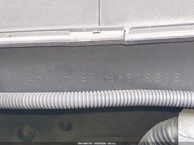 2003 Honda Pilot Ex-l მანქანა იყიდება აუქციონზე, vin: 2HKYF18793H608616, აუქციონის ნომერი: 44961767