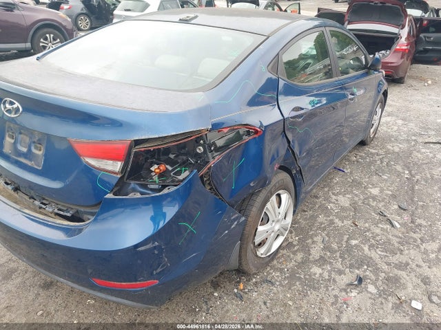 Продаж на аукціоні авто 2016 Hyundai Elantra Se, vin: KMHDH4AEXGU545973, номер лоту: 44961816