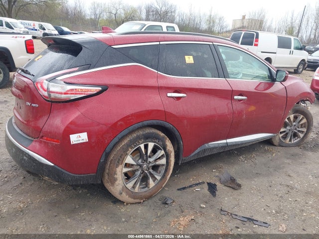 44961865 :رقم المزاد ، 5N1AZ2MH0JN126056 vin ، 2018 Nissan Murano Sv مزاد بيع