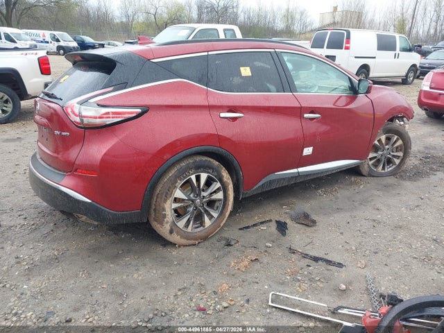 44961865 :رقم المزاد ، 5N1AZ2MH0JN126056 vin ، 2018 Nissan Murano Sv مزاد بيع