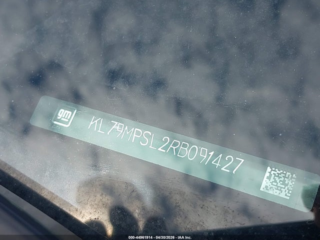 Продаж на аукціоні авто 2024 Chevrolet Trailblazer Fwd Lt, vin: KL79MPSL2RB091427, номер лоту: 44961914