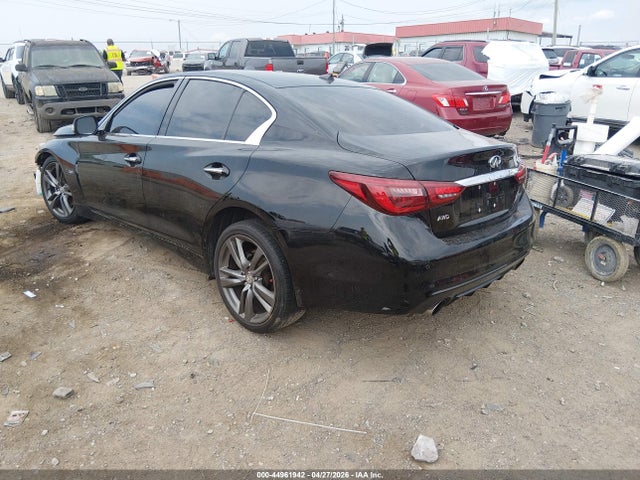 44961942 :رقم المزاد ، JN1EV7AR5KM590949 vin ، 2019 Infiniti Q50 3.0t Signature Edition مزاد بيع