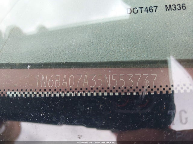 Aukcja sprzedaży 2005 Nissan Titan Xe, vin: 1N6BA07A35N553737, numer aukcji: 44962268