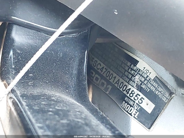 2001 Honda Gl1800 მანქანა იყიდება აუქციონზე, vin: 1HFSC47001A004855, აუქციონის ნომერი: 44962387