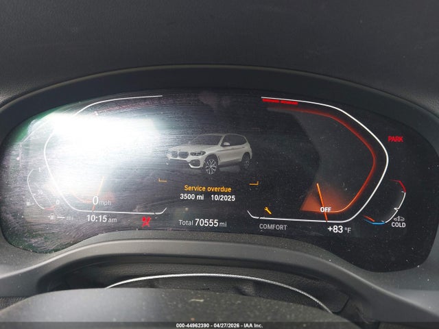 Aukcja sprzedaży 2021 Bmw X3 Sdrive30i, vin: 5UXTY3C04M9H58851, numer aukcji: 44962390