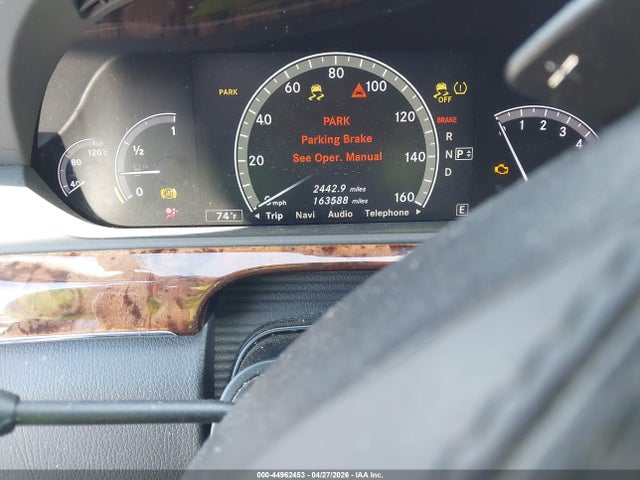 44962453 :رقم المزاد ، WDDNG7BBXBA369248 vin ، 2011 Mercedes-benz S 550 مزاد بيع