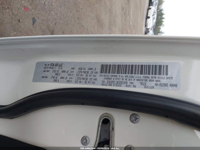 Aukcja sprzedaży 2019 Ram 2500 Laramie  4x4 6'4 Box, vin: 3C6UR5FL3KG591078, numer aukcji: 44962544