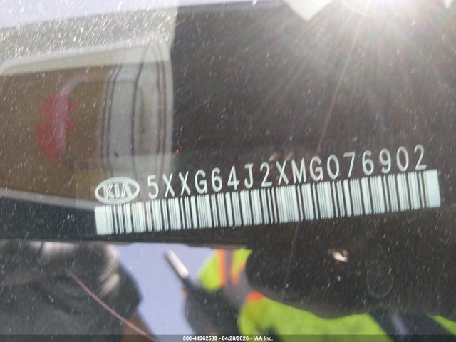 5XXG64J2XMG076902 KIA K5 Gt-line