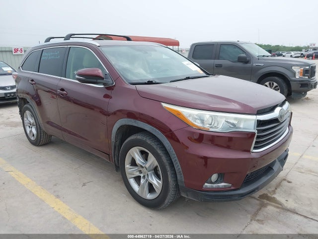 Aukcja sprzedaży 2015 Toyota Highlander Limited V6, vin: 5TDDKRFH0FS141797, numer aukcji: 44962719