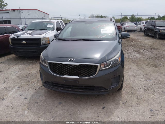 2017 Kia Sedona Lx მანქანა იყიდება აუქციონზე, vin: KNDMB5C19H6283780, აუქციონის ნომერი: 44962736