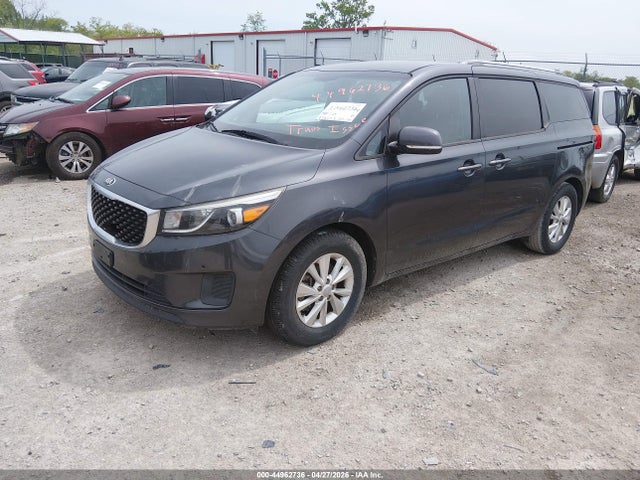 2017 Kia Sedona Lx მანქანა იყიდება აუქციონზე, vin: KNDMB5C19H6283780, აუქციონის ნომერი: 44962736