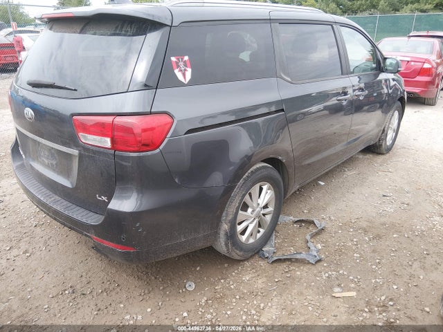 2017 Kia Sedona Lx მანქანა იყიდება აუქციონზე, vin: KNDMB5C19H6283780, აუქციონის ნომერი: 44962736