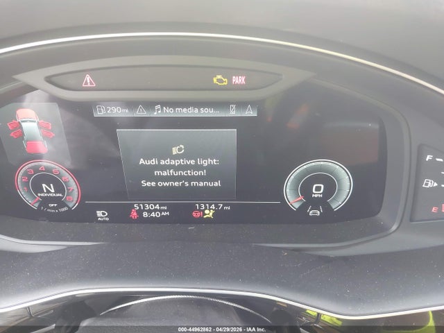 2021 Audi Q7 Premium Plus 55 Tfsi Quattro Tiptronic მანქანა იყიდება აუქციონზე, vin: WA1LXAF78MD011517, აუქციონის ნომერი: 44962862