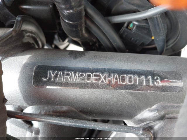 Продажа на аукционе авто 2017 Yamaha Fz07a, vin: JYARM20EXHA001113, номер лота: 44962886