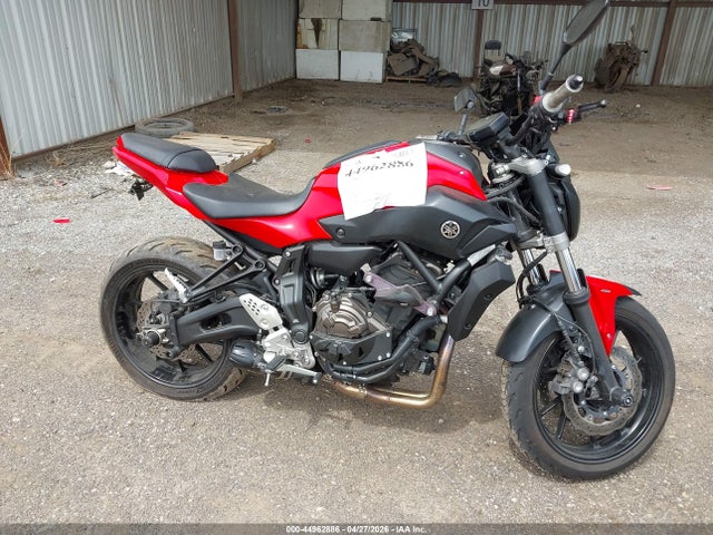 Продажа на аукционе авто 2017 Yamaha Fz07a, vin: JYARM20EXHA001113, номер лота: 44962886