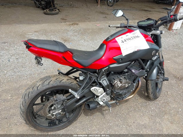 Продажа на аукционе авто 2017 Yamaha Fz07a, vin: JYARM20EXHA001113, номер лота: 44962886
