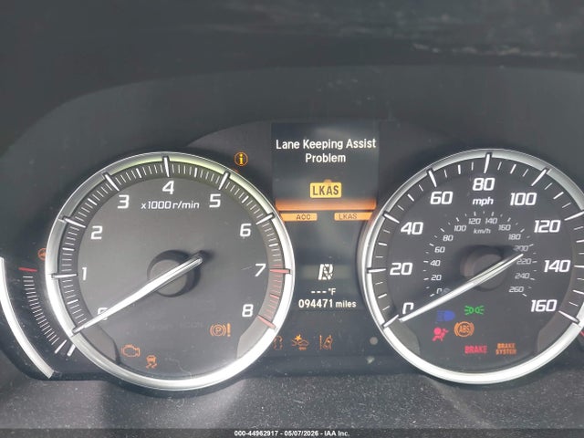 2018 Acura Tlx მანქანა იყიდება აუქციონზე, vin: 19UUB1F34JA009929, აუქციონის ნომერი: 44962917