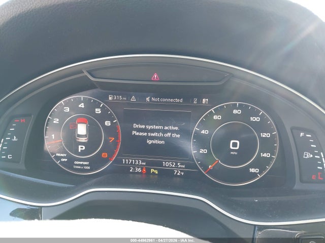 2019 Audi Q7 55 Premium/55 Se Premium მანქანა იყიდება აუქციონზე, vin: WA1LAAF74KD042309, აუქციონის ნომერი: 44962961