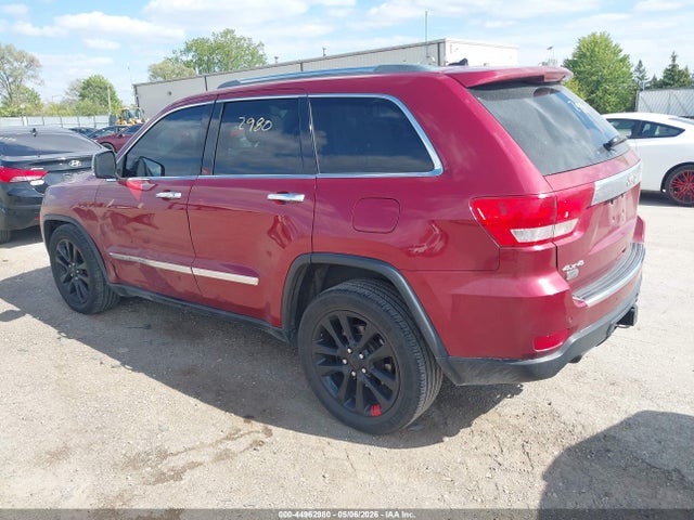 44962980 :رقم المزاد ، 1C4RJFCT4CC227000 vin ، 2012 Jeep Grand Cherokee Overland مزاد بيع