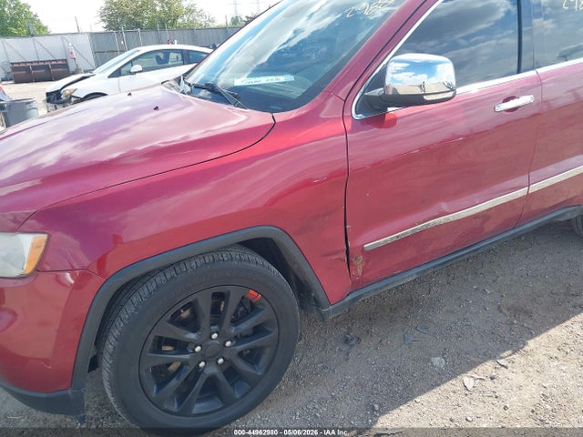 44962980 :رقم المزاد ، 1C4RJFCT4CC227000 vin ، 2012 Jeep Grand Cherokee Overland مزاد بيع