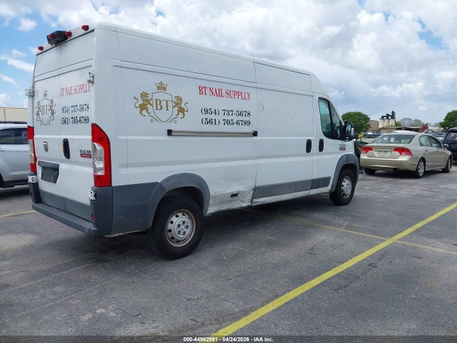 Продаж на аукціоні авто 2016 Ram Promaster 2500 High Roof, vin: 3C6TRVDG0GE127072, номер лоту: 44962991