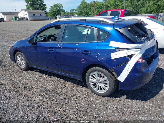 Продаж на аукціоні авто 2018 Subaru Impreza 2.0i Premium, vin: 4S3GTAB64J3705557, номер лоту: 44962992