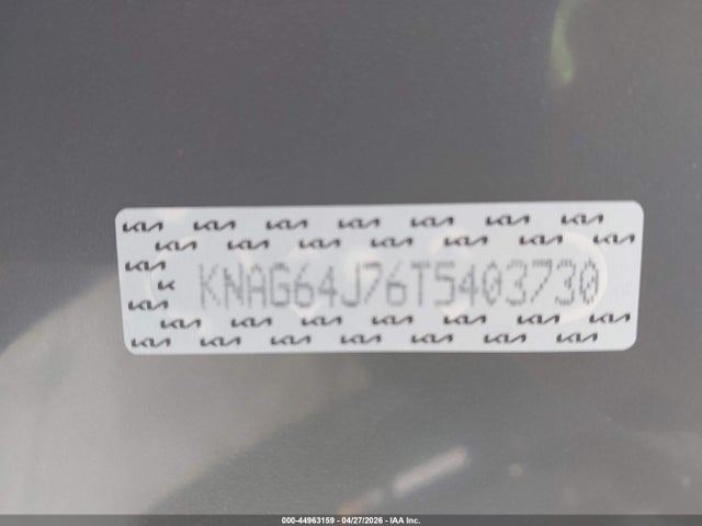 Продаж на аукціоні авто 2026 Kia K5 Gt-line Fwd, vin: KNAG64J76T5403730, номер лоту: 44963159