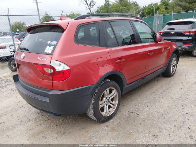 2005 Bmw X3 3.0i მანქანა იყიდება აუქციონზე, vin: WBXPA93445WD06045, აუქციონის ნომერი: 44963247