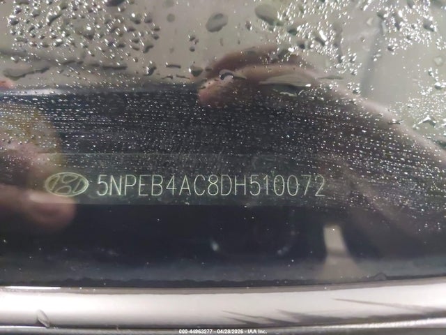 2013 Hyundai Sonata Gls მანქანა იყიდება აუქციონზე, vin: 5NPEB4AC8DH510072, აუქციონის ნომერი: 44963277