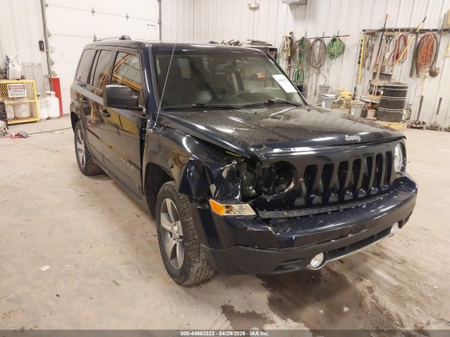 2017 Jeep Patriot High Altitude Fwd მანქანა იყიდება აუქციონზე, vin: 1C4NJPFA4HD137863, აუქციონის ნომერი: 44963323