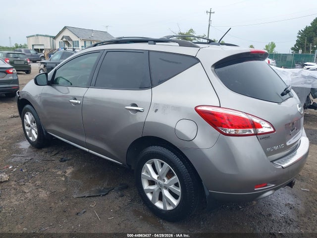 2012 Nissan Murano Sl მანქანა იყიდება აუქციონზე, vin: JN8AZ1MW3CW203758, აუქციონის ნომერი: 44963437