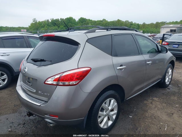2012 Nissan Murano Sl მანქანა იყიდება აუქციონზე, vin: JN8AZ1MW3CW203758, აუქციონის ნომერი: 44963437