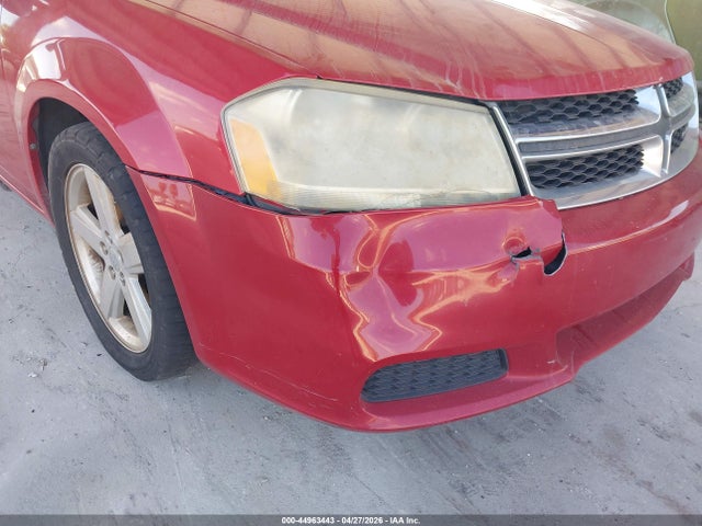 2013 Dodge Avenger Se მანქანა იყიდება აუქციონზე, vin: 1C3CDZABXDN625752, აუქციონის ნომერი: 44963443