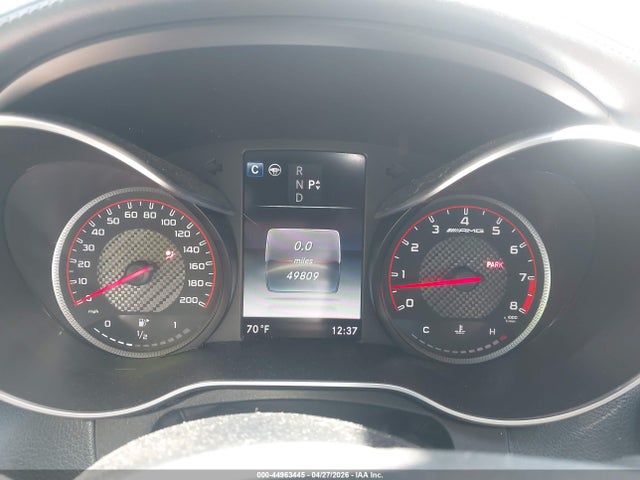 44963445 :رقم المزاد ، WDDWJ8HB0JF736064 vin ، 2018 Mercedes-benz Amg C 63 S مزاد بيع