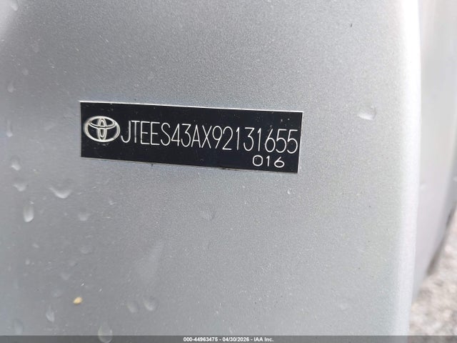 44963475 :رقم المزاد ، JTEES43AX92131655 vin ، 2009 Toyota Highlander Sport مزاد بيع