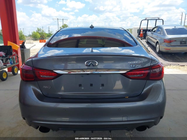 Продаж на аукціоні авто 2018 Infiniti Q50 3.0t Luxe, vin: JN1EV7AR2JM610573, номер лоту: 44963608