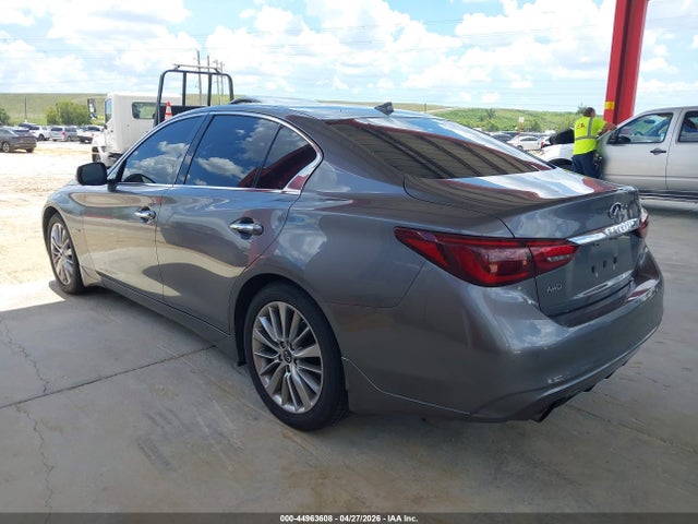 Продаж на аукціоні авто 2018 Infiniti Q50 3.0t Luxe, vin: JN1EV7AR2JM610573, номер лоту: 44963608