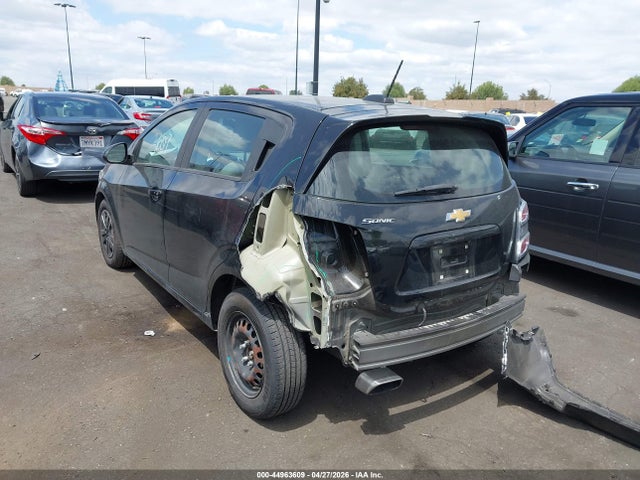1G1JG6SB8L4114335 Chevrolet Sonic Fwd 1fl 5-door